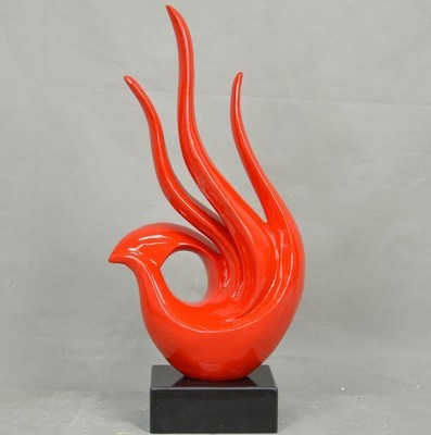 匠心獨(dú)運(yùn) 塑料玻璃鋼樹脂抽象雕塑擺件的藝術(shù)與實(shí)用融合